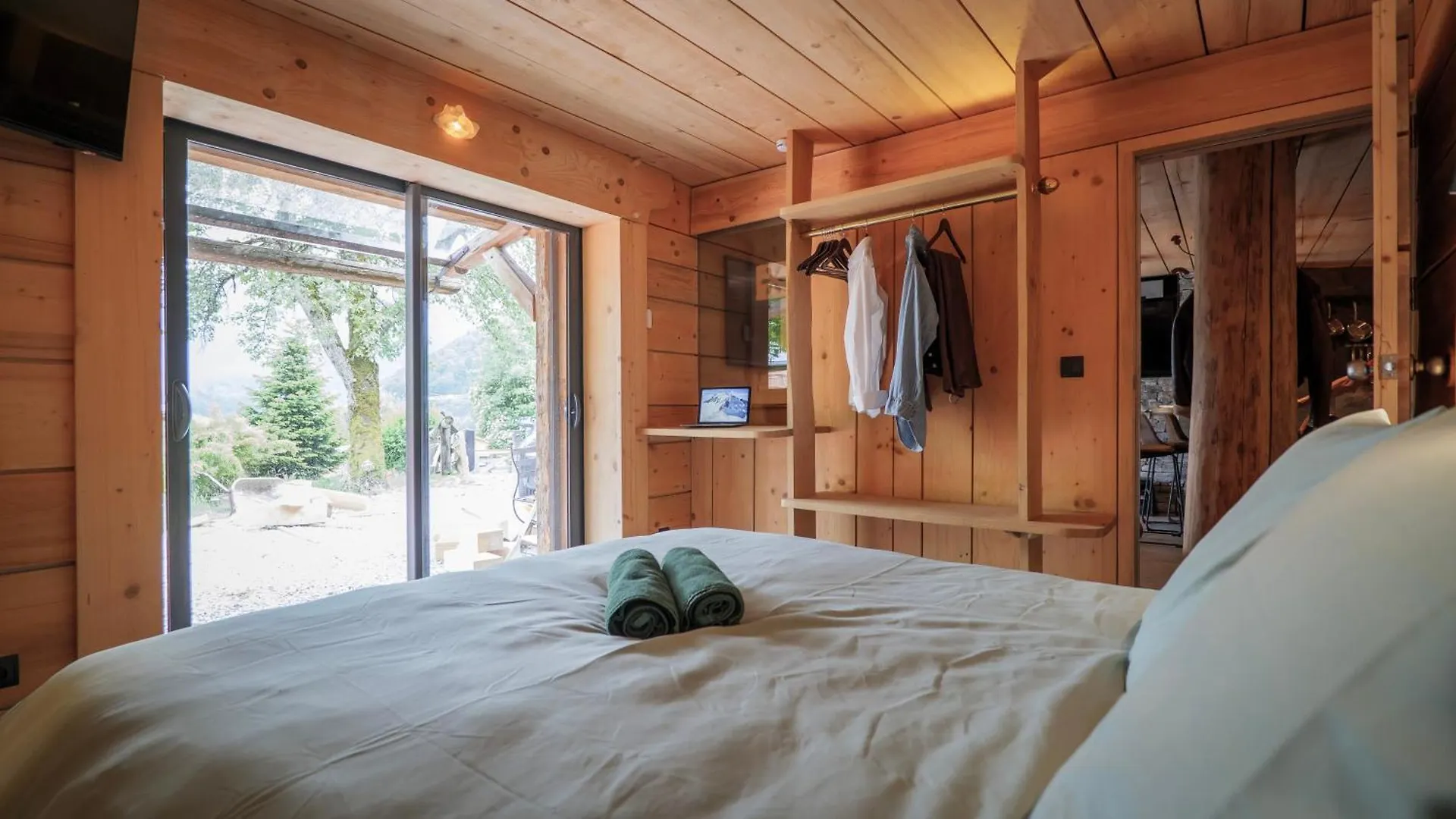 Appartement Lodge Plein Pied Avec Jardin A 10Min De Chamonix Servoz