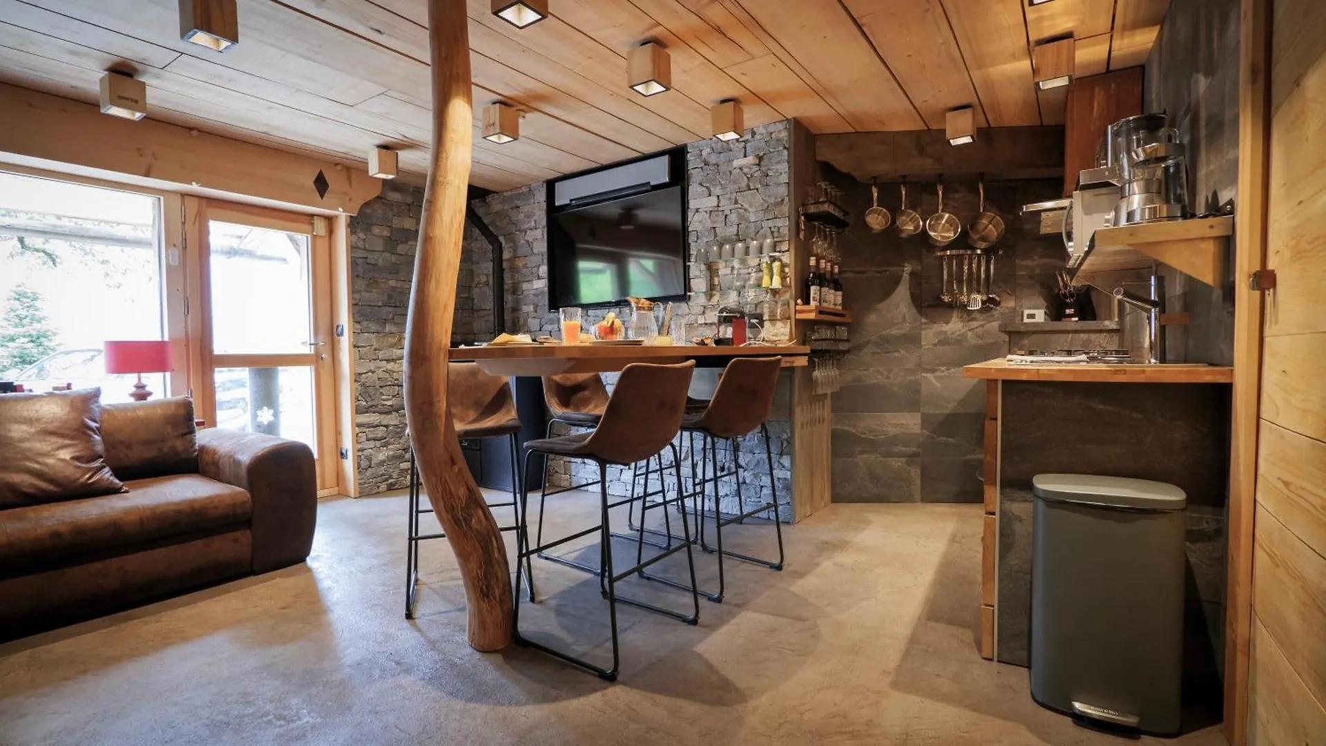 Appartement Lodge Plein Pied Avec Jardin A 10Min De Chamonix Servoz France